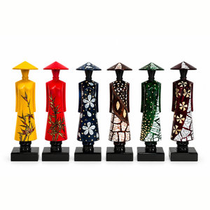 Top pick laque statue décor pièce maîtresse pour la maison deviner chambres laqué statues sculptures - Product Image 6