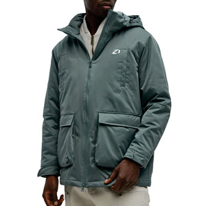 เสื้อแจ็คเก็ตไนลอนกันน้ำสำหรับผู้ชายแบบมีฮู้ดสำหรับฤดูหนาว เสื้อพาร์กาสำหรับกิจกรรมกลางแจ้งแบบมีฉนวนกันความร้อน เสื้อผ้ากันหนาวแบบกำหนดเอง รับผลิตแบบ OEM ขายส่ง - Product Image 6