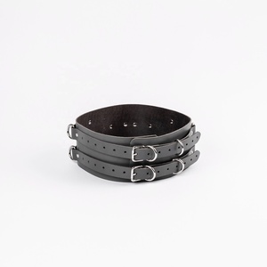 เข็มขัดคาดเอวทาสซาดิสม์หนังวัวมีสีแตกต่างกันสำหรับ BDSM-0090ผู้ผลิต - Product Image 6