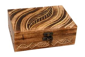 Caja de Madera Grabada con Láser Personalizada para Marca, Caja de Madera Grabada con Láser para Joyería, Caja de Almacenamiento, Estuche de Embalaje al por Mayor - Product Image 4