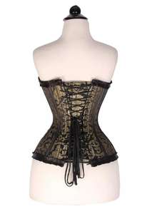 เสื้อครอเซ็ทผู้หญิงแบบเซ็กซี่ ทรงโอเวอร์บัสท ช่วยกระชับสัดส่วน ดีไซน์ทันสมัย ผ้าปักลาย สำหรับสาวพลัสไซส์ ระบายอากาศได้ดี - Product Image 3