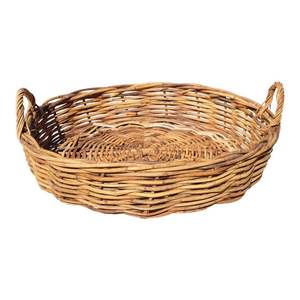 Multi-Functional Rattan Storage <b>Basket</b> for Home Kitchen Vegetables Rattan <b>Basket</b> Rattan Handle <b>Bread</b> <b>Basket</b> - Product Image 6