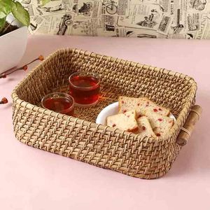 Best Wholesale Price New Arrival Rattan Storage Basket Woven Basket Dining <b>Tabletop</b> Decoration Home Decorate Serving Basket Deco - Product Image 1