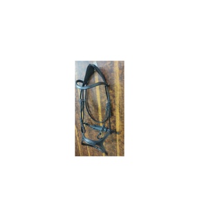 Brida de salto decorativa de lujo Horse Comfort Brida de salto de equitación acolchada de cuero duradero - Product Image 1