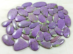 Natural Stichtite Loose Gemstones Wholesale Supplier Cabochons for Jewelry Making - Product Image 2