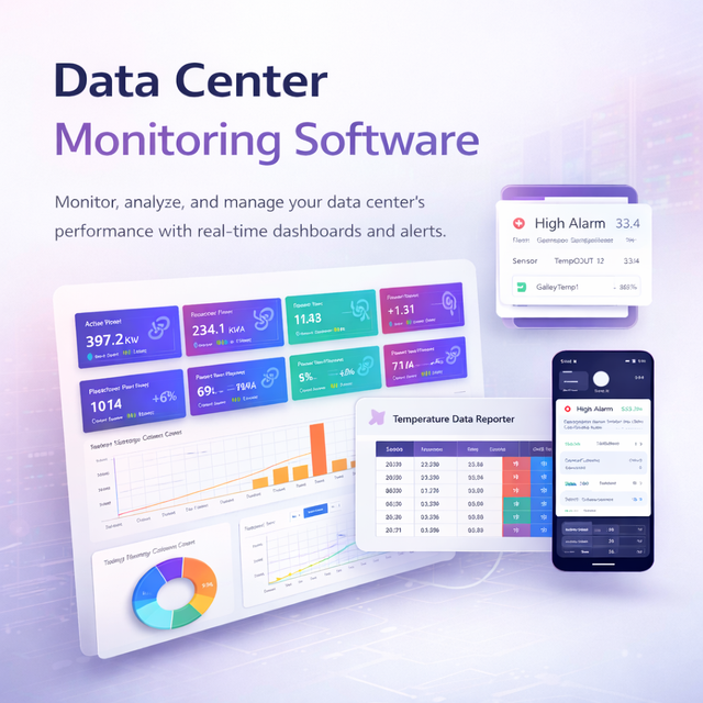 Professional Infrastructure Protection Real-Time Environmental Monitoring | Data Center Monitoring Software – OEM Available