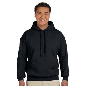 Sweat-shirt à capuche épais 100 % coton pour homme, imprimé par transfert thermique personnalisé, modèle vierge pour l'hiver - Product Image 4