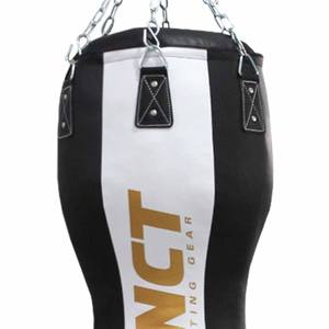 Sac de frappe suspendu en cuir japonais robuste de haute qualité pour l'entraînement de boxe, les arts martiaux et le fitness - Product Image 2
