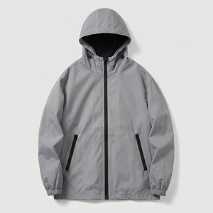 Blank <b>Warm</b> Keep Outdoor Striped Jacket Custom logo <b>Waterproof</b> Windbreaker Oversized Jackets Plus Size Jackets for Men - Product Image 5