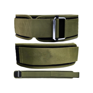 Cinturón de Gimnasio Ajustable de Neopreno con Cierre Rápido, Cinturón de Soporte Lumbar para Levantamiento de Pesas, Resistente y Completo - Product Image 1