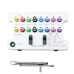Kit Universal de Cirugía e Implantes Dentales para Laboratorio Dental, Kit Protésico Universal, Torquímetro para Implantes Dentales - Product Image 3
