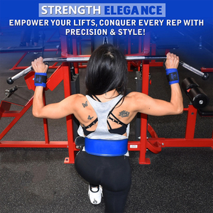 Ceinture de musculation de qualité supérieure pour l'exercice en salle de sport, soutien dorsal, levée de poids, soulevé de terre, avec longue chaîne en acier robuste - Product Image 3