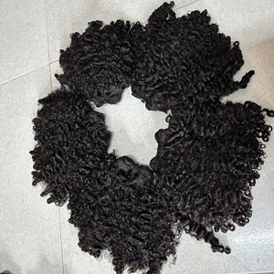 Vague profonde lâche bouclée birmane paquet naturel vietnamien cheveux humains Double dessiné cuticule Extensions de cheveux cheveux bruts prix de gros - Product Image 1