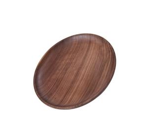 Assiettes Rondes Solides en Bois d'Acacia Naturel Incassable pour Hôtels – Vaisselle de Dîner et Service Pizza/Steak – Vente en Gros - Product Image 6