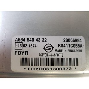 ECUs y Módulos de Computación Usados Actyon 6645404332 - Product Image 5