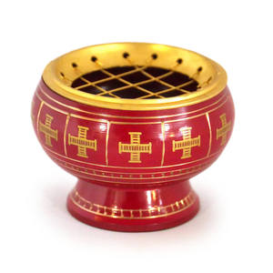 Encensoir en laiton émaillé noir antique pour Bakhoor, vente en gros, support pour encens au charbon de bois, pour la décoration de la maison, la fragrance et les rituels religieux - Product Image 2