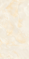 Carreaux de porcelaine Elduna Crema 600x1200mm, aspect marbre poli et émaillé, antidérapants, modernes, épaisseur 8mm, pour sols et murs, salle de bain, salon