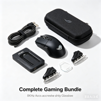 ROG Harpe Ace Extreme Optical Wireless Gaming Mouse 7-Tombol Ergonomis 47g Serat Karbon 8KHz Polling Rate Tri-Mode RGB 2Y