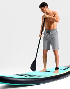 Premium Custom <b>Mens</b> Board Shorts Quick Dry Breathable Swim <b>Trunks</b> with Elastic Drawstring Waist for Beach Surfing Swimming Sport - Product Image 6