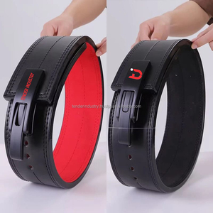 Tender Industry Plain Lever Belt Diferentes colores Elección Material de cuero de vaca para levantamiento de pesas Fitness Producto de seguridad - Product Image 5