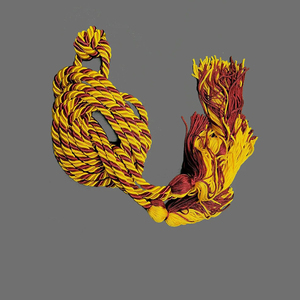 Cordones de Honor para Graduación al por Mayor de 68 Pulgadas, Trenzados de Rayón, de Uno o Dos Colores con Borla, para Días de Graduación Universitaria - Product Image 4