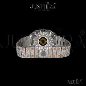 Reloj Mecánico de Acero Inoxidable para Hombre, con Diamantes de Imitación, Cristal VVS Moissanite, Resistente al Agua 3BAR, Superventas - Product Image 4