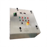Boîtier de distribution électrique en acier inoxydable IP66 SS304, 100A, basse tension 415V, certifié CE, avec verrouillage anti-effraction