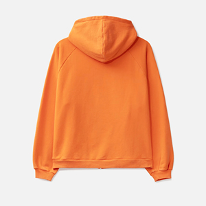 Chaqueta con capucha y cremallera completa transpirable con costuras laterales para hombre, uniforme deportivo de forro polar para entrenamiento en gimnasio, caja de alta densidad - Product Image 5