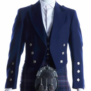 Chaqueta Escocesa Prince Charlie Personalizada para Hombre, Temporada de Primavera, de Lana, Ecológica, Transpirable e Impermeable, al por Mayor - Product Image 1