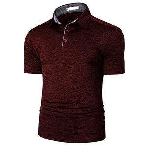 เสื้อโปโลล่าสุด ขายส่ง เสื้อโปโลแฟชั่นลำลองผู้ชาย เสื้อโปโลผ้าโพลีเอสเตอร์ผสมคอตตอน - Product Image 2