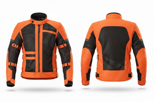 Chaqueta de Motocicleta de Malla Transpirable de Alta Calidad, Chaqueta de Motociclista Ligera con Protección CE para Verano, OEM ODM - Product Image 5