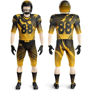 Team American Football Uniform with Unique Sleeve Pattern - Product Image 4