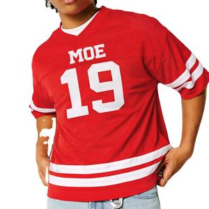 Camisetas Deportivas Personalizadas de Fútbol Americano para Hombre, Camisetas Deportivas Extra Grandes, Transpirables, con Logotipo Personalizado, OEM, Marca Privada, Venta al Por Mayor - Product Image 1