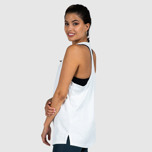 Women's Sexy Solid 100%Cotton High Street Seamless Jersey Workout Tank Top <b>Padded</b> Yoga Gym Tank Built-In Bra <b>Running</b> Comfortable - Product Image 2