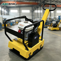 Compacteur à plaques vibrantes robuste 30 kN C160 avec haute fréquence 5500 VPM 18 °   Capacité d'escalade pour la compactation du sol/asphalte