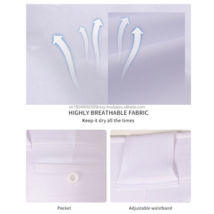 Pantalons de baseball pour jeunes hommes, blancs et personnalisés, vêtements de softball à sublimation vente en gros - Product Image 3