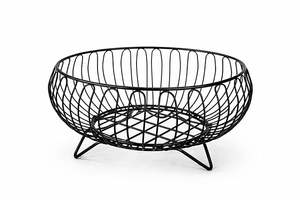 Panier de rangement rectangulaire en métal robuste, grande capacité, organisateur de placard - Product Image 4