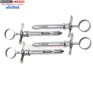 5 Premium Aspiring Dental Syringes 1.8mL One Ring Syringe with Finger Rests High Quality Dental Medic Instruments - Product Image 5