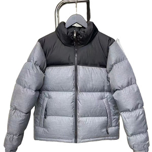 Chaqueta de Plumón Impermeable para Hombre, de Poliéster, Largo Regular, con Cremallera y Capucha, Abrigo de Invierno, Parka Personalizada OEM, Suministro al por Mayor - Product Image 2