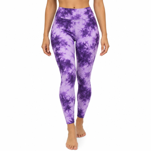 Leggings Deportivos de Cintura Media para Mujer, al por Mayor, con Efecto Levanta Glúteos, Compresión Elástica, Sin Costuras, Sólidos, para Yoga, de Secado Rápido - Product Image 4