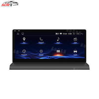 AuCar 12.3'' Android 13 Lecteur multimédia vidéo de voiture DVD GPS Navigation pour Lexus NX 2014-2017 Écran tactile Autoradio Stéréo