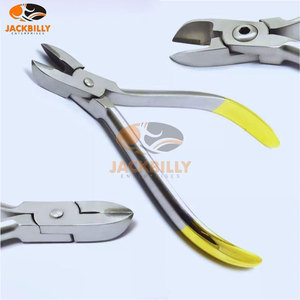 Kit orthodontique premium 4 pièces : Coupe-fil distal TC, Coupe-fil rigide, Pince à action inversée, Pince Mathieu, Instruments médicaux - Product Image 5