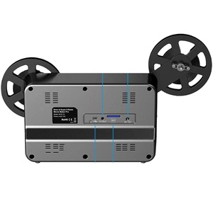 Convertisseur numérique LCD 2,4 pouces <span class=keywords><strong>8</strong></span> mm, <span class=keywords><strong>scanner</strong></span> de films <span class=keywords><strong>Super</strong></span> <span class=keywords><strong>8</strong></span> vers numérique, lecteur <span class=keywords><strong>8</strong></span> mm, numérisateur de films avec fente pour carte SD, 1080P - Product Image 1