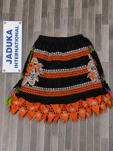 <b>High</b> Quality New Style Hawaiian Islander Beach Wear Floral Casual Women Customized Embroidery Skirts Ladies Skirt for Hawaii Dan - Product Image 1