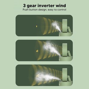 Ventilador Portátil Recargable con Rociador de Maquillaje, Tanque de 350 ml, 3 Velocidades, Funcionamiento Nocturno Silencioso, Humidificador de Escritorio - Product Image 6