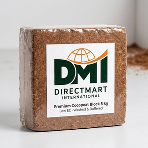 Low EC Cocopeat <b>Block</b> Export Quality - 5kg Low EC Coco Peat Quality Buyers Indian Supplier - Product Image 3