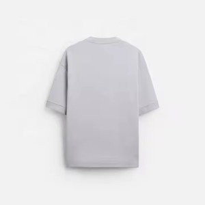 เสื้อยืดคอตตอน 100% คุณภาพสูง แบบสั่งทำพิเศษ ไซส์ใหญ่ ทรงหลวม ไหล่ตก น้ำหนัก 220 กรัม แขนสั้น ทรงปกติ สำหรับผู้ชายและผู้หญิง - Product Image 5