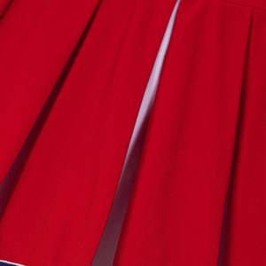 Uniformes de cheerleading en polyester imprimé de haute qualité, design par transfert thermique, embellissements en strass, couleur dégradée, personnalisable - Product Image 6