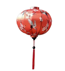 Lanterne en soie artisanale du Vietnam, lanterne suspendue traditionnelle de Hoi An, décoration pour la maison et les mariages, fournisseur d'exportation - Product Image 2