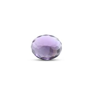 Loose Amethyst Gemstone 8.3 Carat Faceted Heart Oval Emerald Pear Cut for Fine Jewelry - Product Image 2